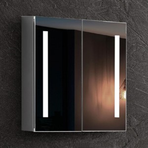 Луксозни светодиодни осветителни тела с огледало за баня с осветено LED осветление с кабина-ENE-AC-103